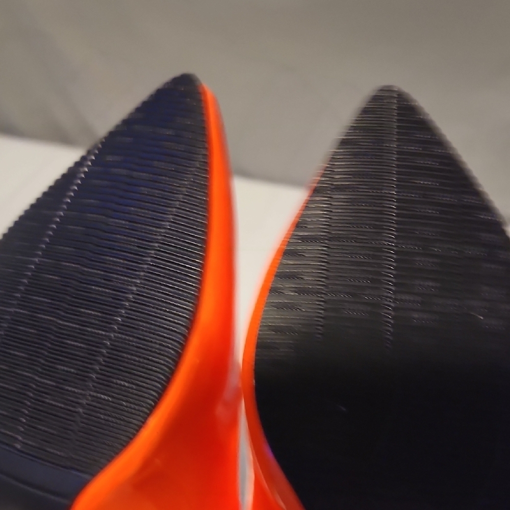 Elegant Orange High Heels NWOT - Picture 8 of 9